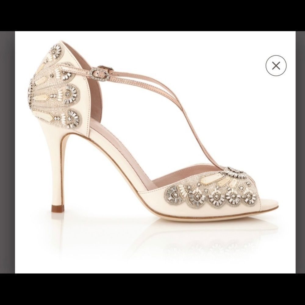 Iconic Emmy London Francesca Bridal Sandal Beaded 23